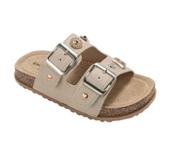 Girls' Bebe Little Kid Sunny Footbed Sandals