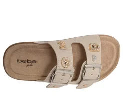 Girls' Bebe Little Kid Sunny Footbed Sandals