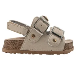 Girls' Bebe Toddler Poppy Footbed Sandals