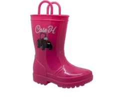 Girls' Case IH Little Kid PVC Light-Up Rain Boots
