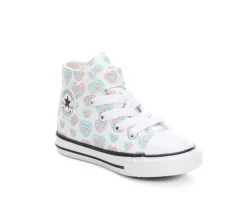Girls' Converse Infant & Toddler Chuck Taylor All Star Mid Hearts Sneakers