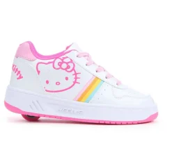 Girls' Heelys Little Kid & Big Kid Kama Hello Kitty Skate Sneakers