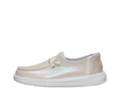 Girls' HEYDUDE Little Kid Wendy Y Dazzle 11-4 Boat Shoes