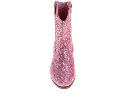 Girls' Kensie Girl Little & Big Kid Morgan Glitter Western Boots