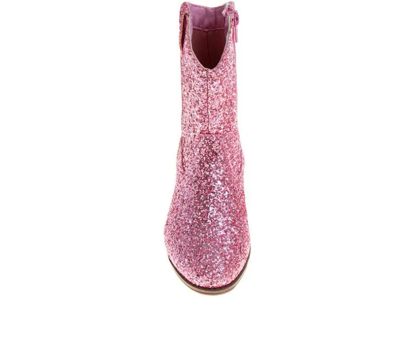 Girls' Kensie Girl Little & Big Kid Morgan Glitter Western Boots