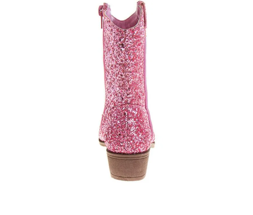Girls' Kensie Girl Little & Big Kid Morgan Glitter Western Boots