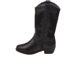 Girls' Kensie Girl Toddler Rhinestone Zip-Up Cowboy Boots