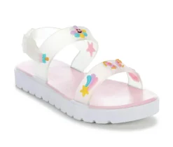 Girls' Laura Ashley Toddler & Little Kid Girly Pop Sandals