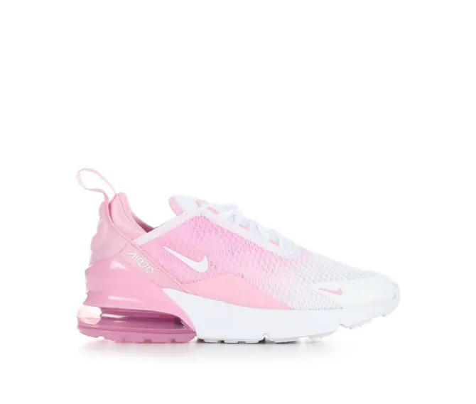 Girls' Nike Air Max 270 PS Running Shoes