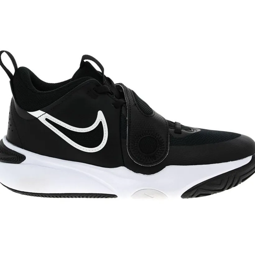 Girls' Nike Big Kid Team Hustle D11 Basketball Shoes