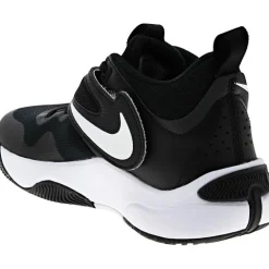 Girls' Nike Big Kid Team Hustle D11 Basketball Shoes