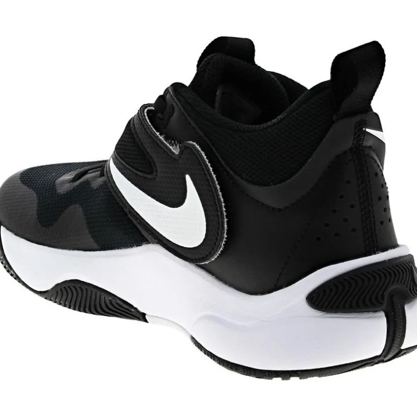 Girls' Nike Big Kid Team Hustle D11 Basketball Shoes