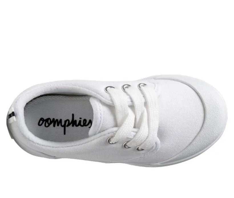 Girls' Oomphies Infant, Toddler & Little Kids Shelby Canvas Sneakers