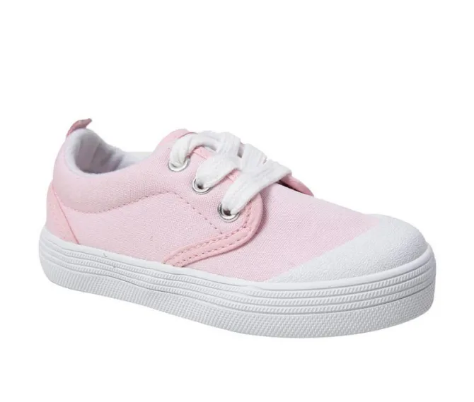 Girls' Oomphies Infant, Toddler & Little Kids Shelby Canvas Sneakers