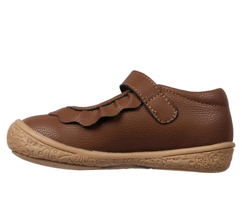 Girls' Oomphies Toddler & Little Kid Amina Leather Flats