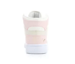 Girls' Puma Big Kid Rebound Layup Bling High Top Sneakers
