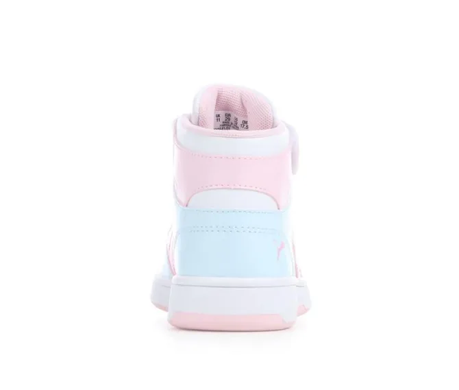 Girls' Puma Little Kid Rebound LayUp Beads Sneakers