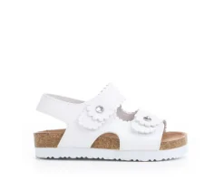 Girls' Rachel Shoes Infant & Toddler & Little Kid Lil Edena Footbed Sandals