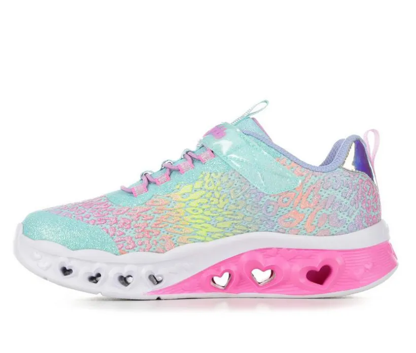 Girls' Skechers Little Kid & Big Kid Flutter Heart Lights Loves Light-Up Sneakers