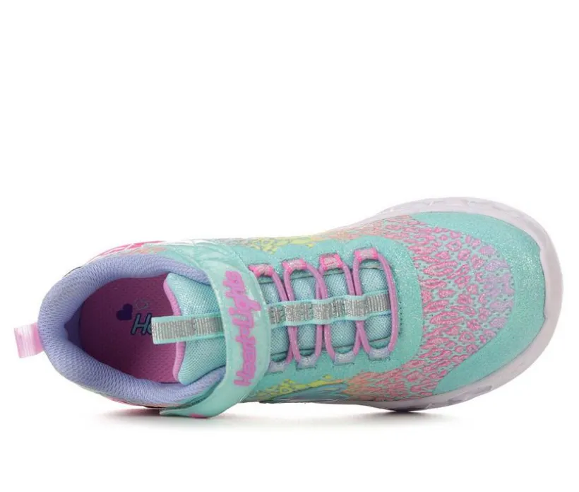 Girls' Skechers Little Kid & Big Kid Flutter Heart Lights Loves Light-Up Sneakers