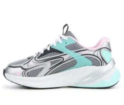Girls' Skechers Little Kid & Big Kid Microspec Advance Running Shoes