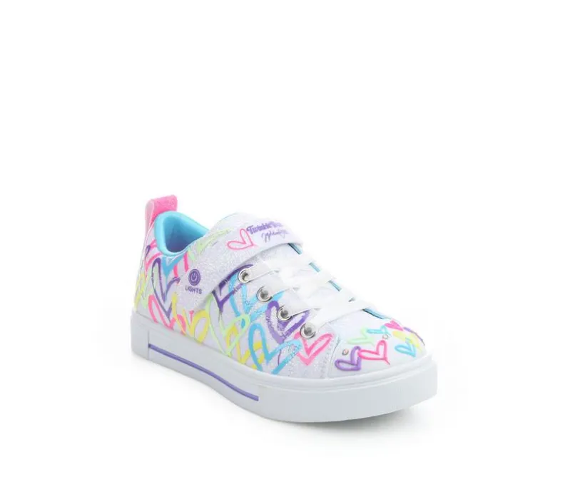Girls' Skechers Little Kid & Big Kid Power Jams Skech Friends Running Shoes