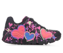 Girls' Skechers Street Little Kid & Big Kid Street Uno Lite Reignheart Sneakers