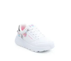 Girls' Skechers Street Little Kid & Big Kid Uno Gen 1 Charm Sneakers