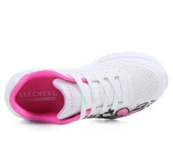 Girls' Skechers Street Little Kid & Big Kid Uno Lite Graffiti Sneakers
