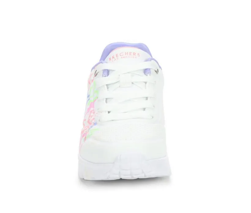 Girls' Skechers Street Little Kid & Big Kid Uno Lite Drip Sneakers