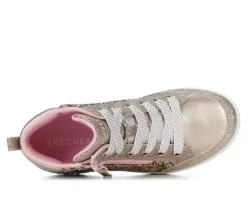 Girls' Skechers Street Little Kid Standouts 2.0 Mid-Top Sneakers