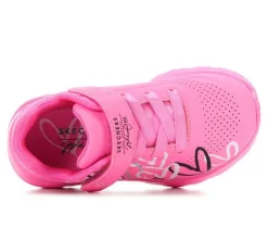 Girls' Skechers Street Toddler Uno Lite Heart Sneakers