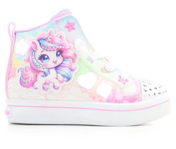Girls' Skechers Toddler Twi-Lites Unicorn Shoes