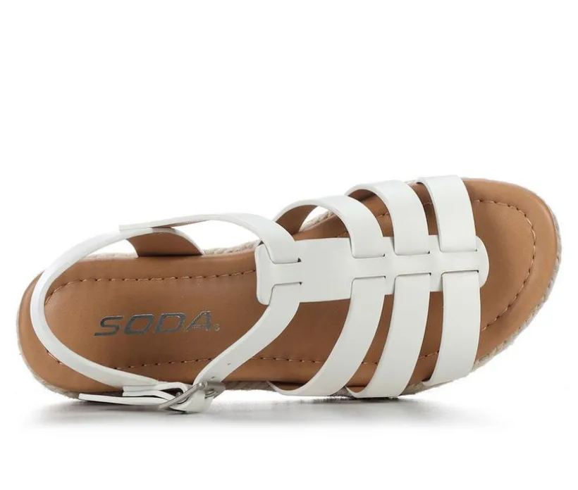 Girls' Soda Little Kid & Big Kid Topic Platform Sandals