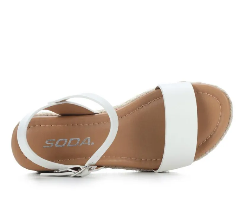 Girls' Soda Little Kid & Big Kid Topic Platform Sandals
