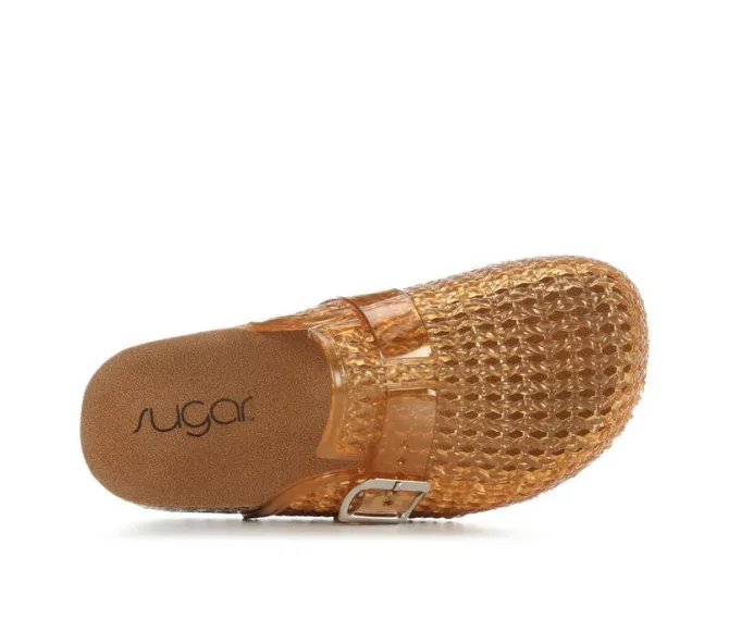 Girls' Sugar Little Kid & Big Kid Gelz Clog Footbed Sandals