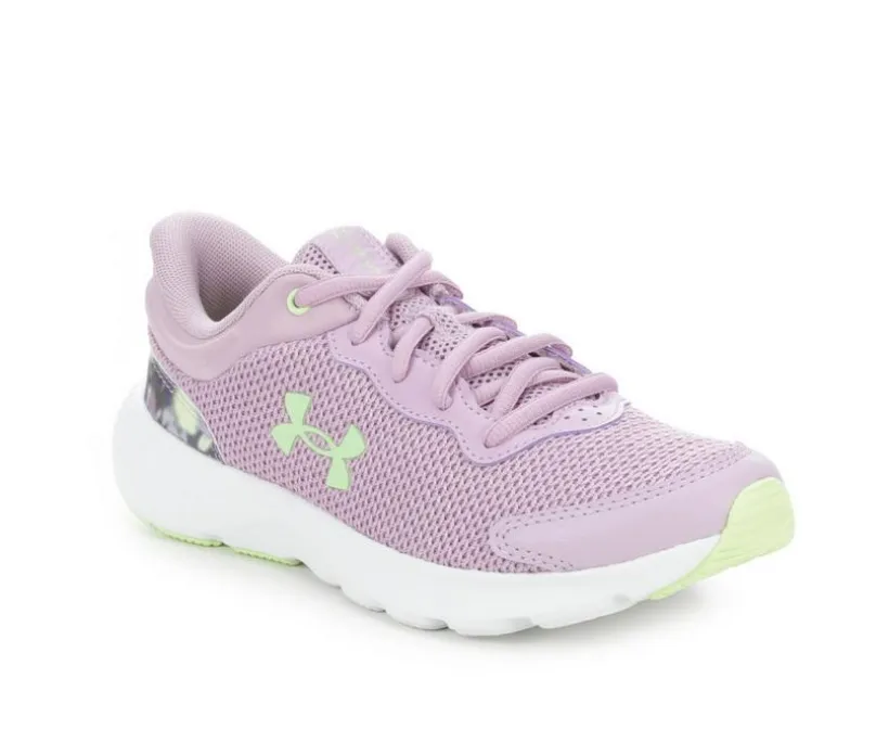 Girls' Under Armour Big Kid Charged Escape 4 Print Gradeschool Running Shoes