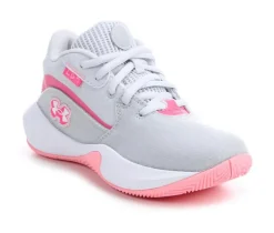 Girls' Under Armour Little Kid Lockdown 7 Patches Basketball Shoes