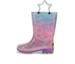 Girls' Western Chief Toddler Glitter Star Lighted Rain Boots