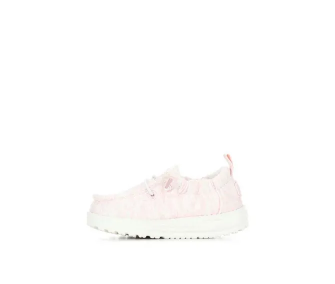 HEYDUDE Lildude Jersey 1-4 Girls Crib Shoes
