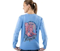 It's a Girl Thing Do It With A Purpose Long Sleeve Tee
