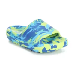 Kids' Adidas Litte Kid & Big Kid Lumia Marble Slides