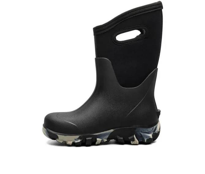 Kids' Bogs Footwear Classic Seamless Marble Rain Boots