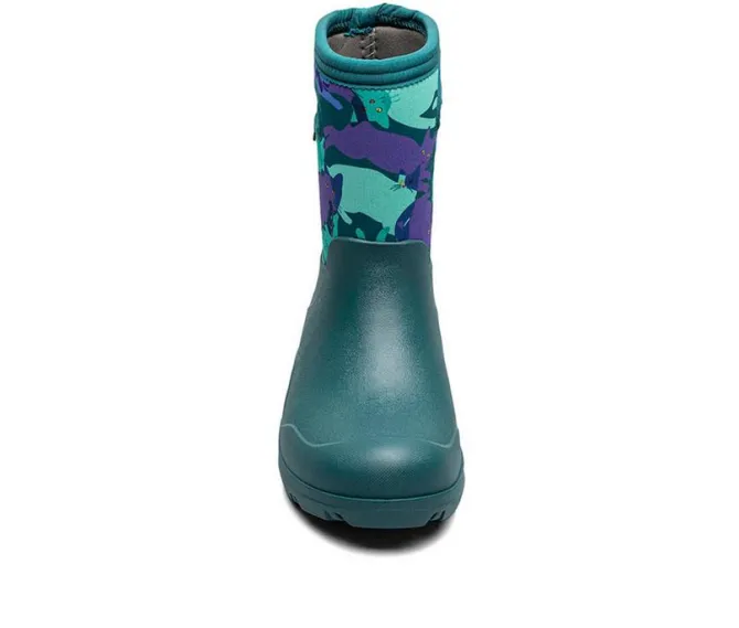 Kids' Bogs Footwear Little Kid & Big Kid York Seamless Catmo Rain Boots