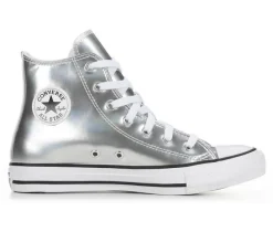 Kids' Converse Big Kid Chuck Taylor All Star Metallic High-Top Sneakers