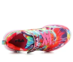 Kids' Fila Galaxia 5 Strap Running Shoes