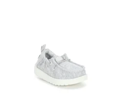 Kids' HEYDUDE Infant Lildude Jersey Crib Shoes