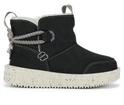 Kids' HEYDUDE Toddler Camden Bow T Cozy Winter Boots