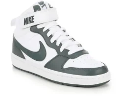 Kids' Nike Big Kid Court Borough Mid 2 Sneakers