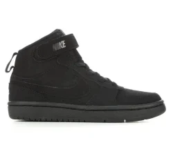 Kids' Nike Little Kid Court Borough Mid 2 Sneakers